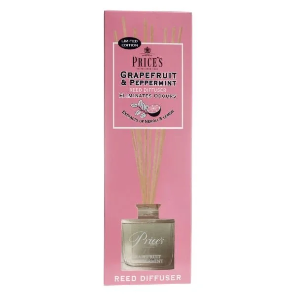 price's candles Grapefruit & Peppermint