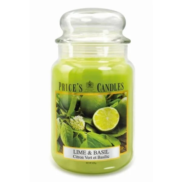 Price's Candles Lime & Basil