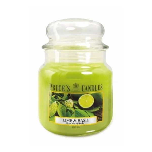Price's Candles Lime & Basil
