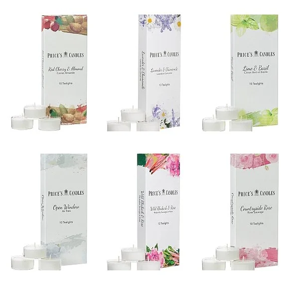 price's candles Luxury Tealights SET 1