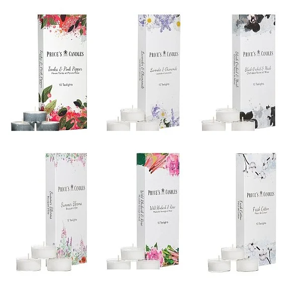 price's candles Luxury Tealights SET 2