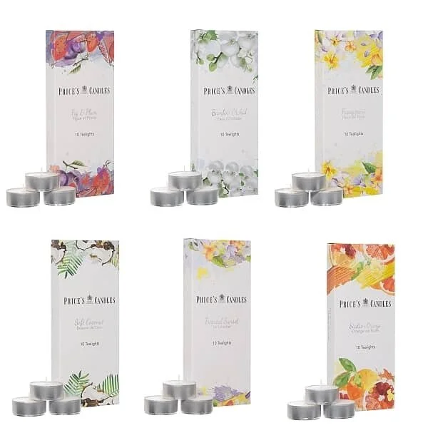 price's candles Luxury Tealights SET 3