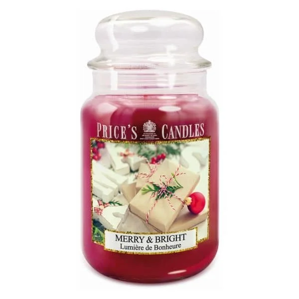 Price's Candles Merry & Bright