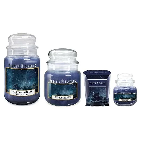 price's candles Midnight Wishes