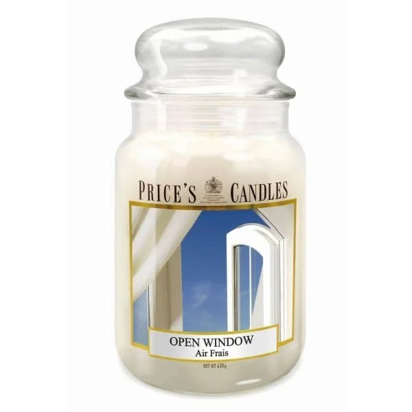 Price's Candles Open Window