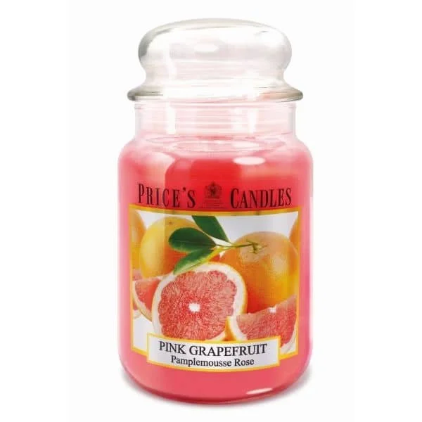 Price's Candles Pink Grapefruit