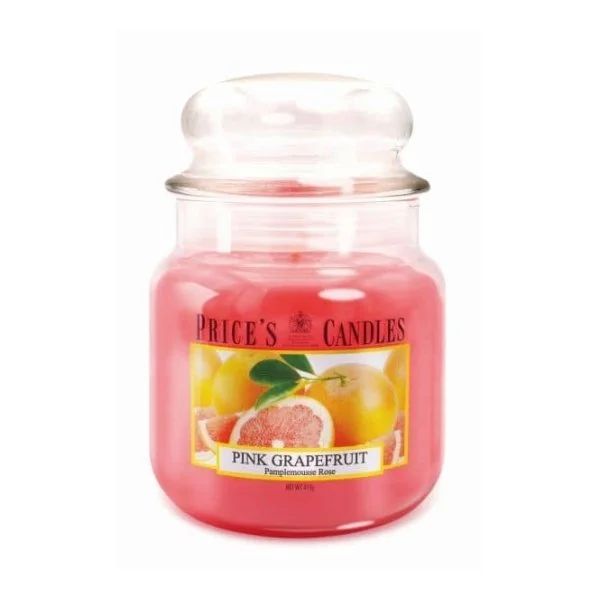 Price's Candles Pink Grapefruit