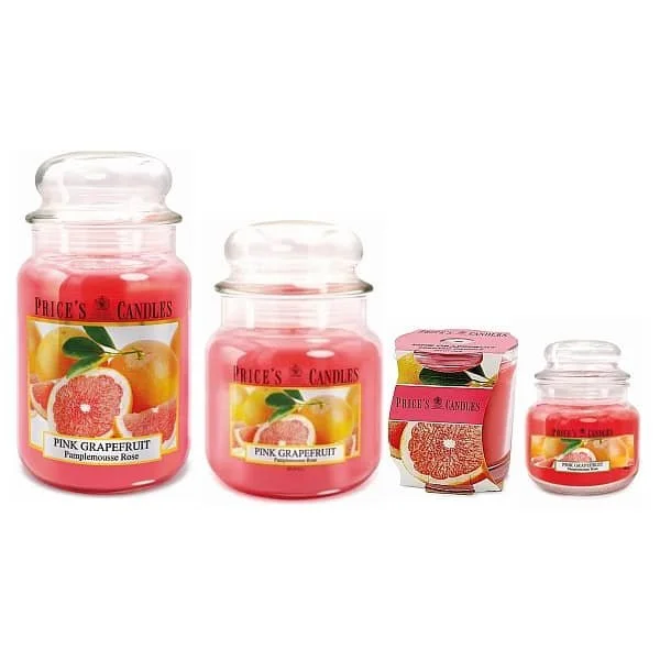 price's candles Pink Grapefruit