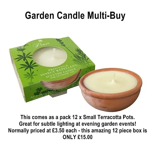 price's candles Provence Small Terracotta Pot