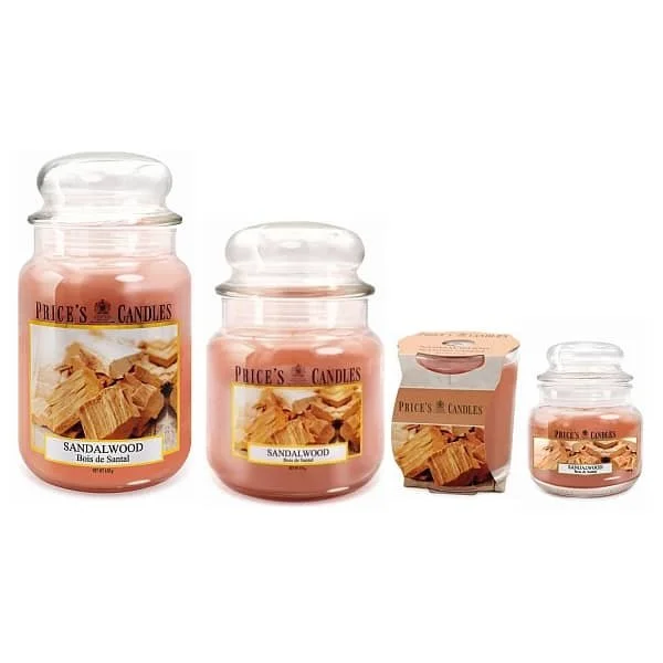 price's candles Sandalwood