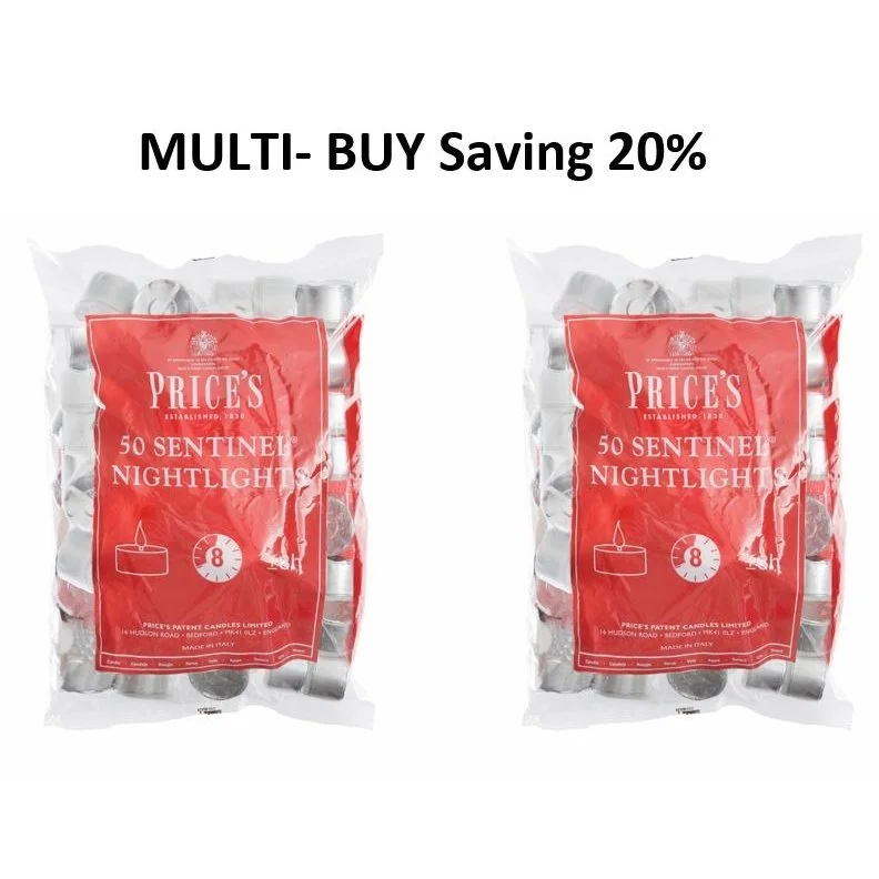 price's candles Sentinel Nightlights