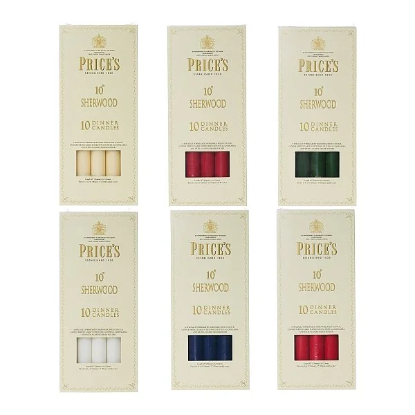 price's candles Sherwood 10 inch Dinner Candles