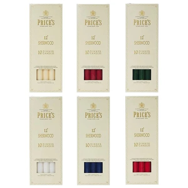 price's candles Sherwood 12 inch Dinner Candles