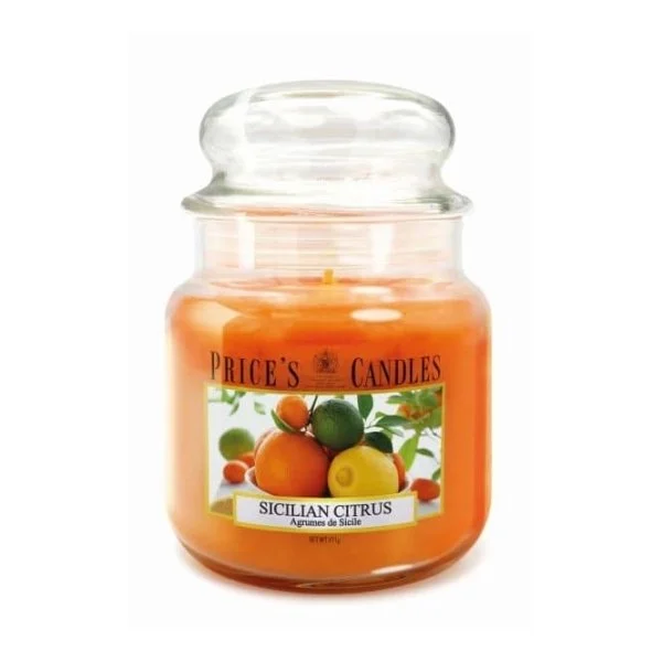 Price's Candles Sicilian Citrus