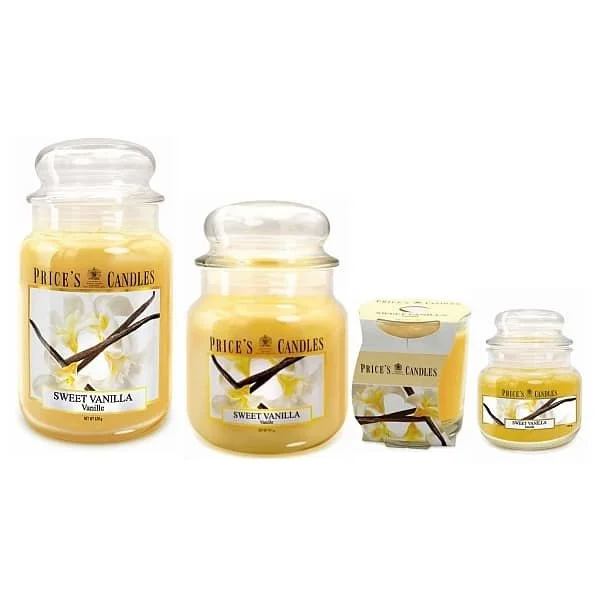 price's candles Sweet Vanilla