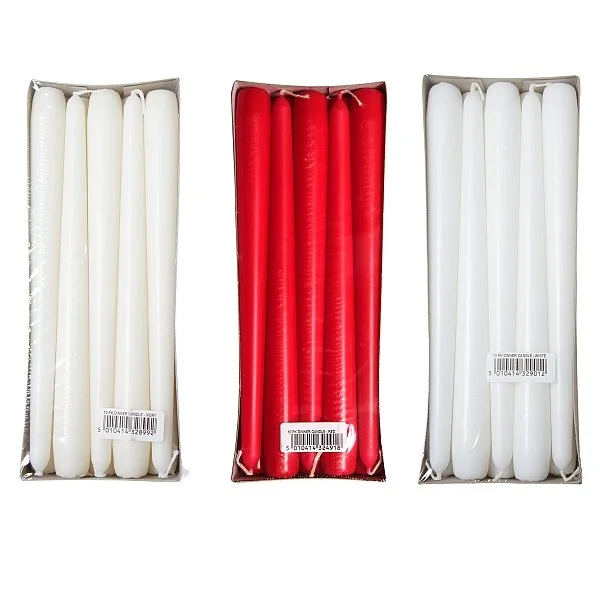 price's candles Tapered Dinner Candles 10 Pack