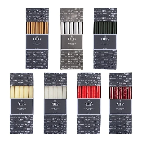 price's candles Venetian Dinner Candles