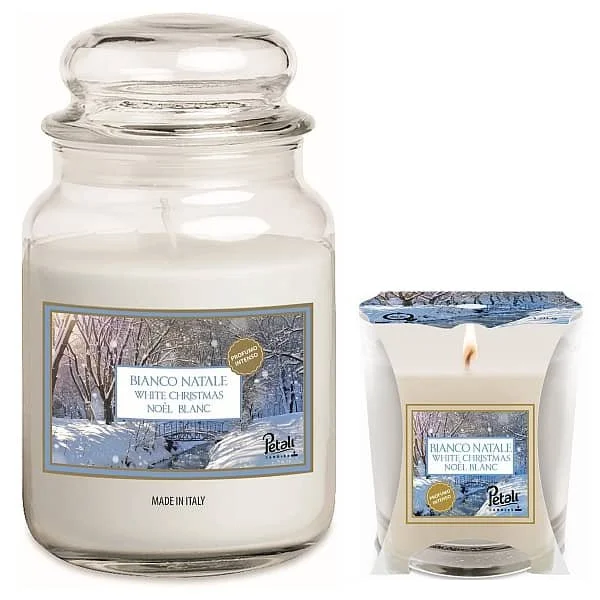 price's candles White Christmas