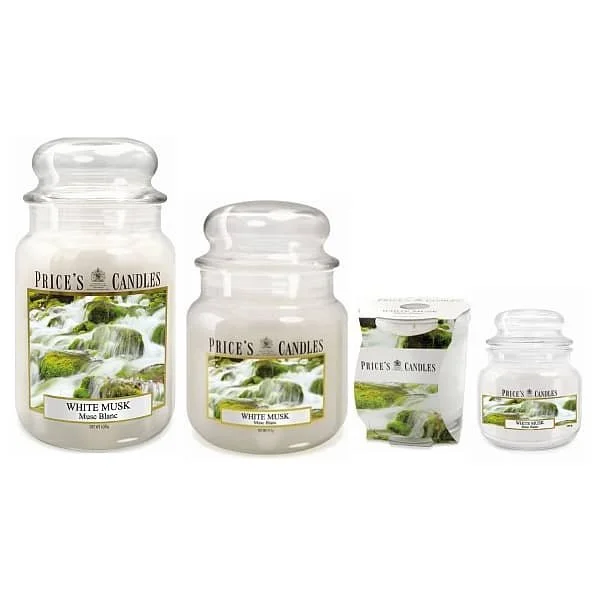 price's candles White Musk