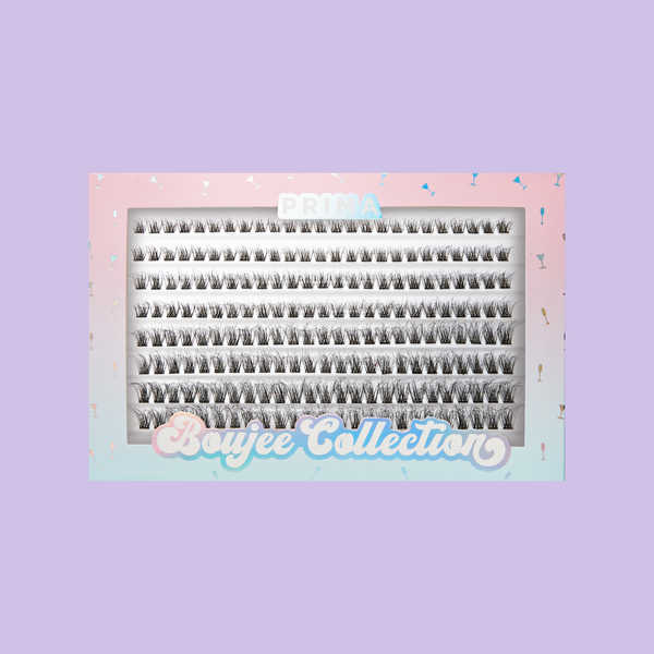 prima lash Boujee XL Cluster Lash Vault Pearl (NATURAL)