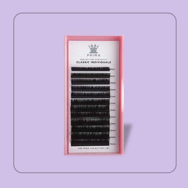 prima lash Classic Individual 0.20 Lash Tray C-Curl Mixed Length