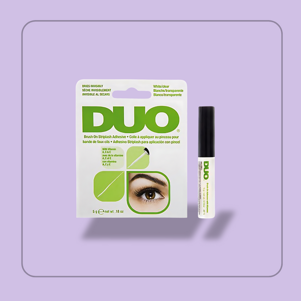prima lash DUO Brush-On Lash Adhesive Latex Free 5g White (Dries Clear)
