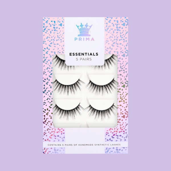 prima lash Essentials 5 Pair Pack Vegan Lashes #Aaliyah