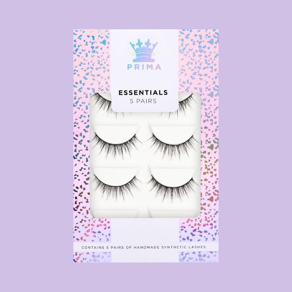prima lash Essentials 5 Pair Pack Vegan Lashes #Asmara