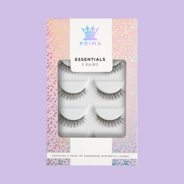 prima lash Essentials 5 Pair Pack Vegan Lashes #Harley