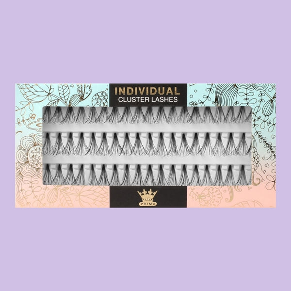 prima lash Knot-free Cluster Lash Extensions Double Volume -All Lengths