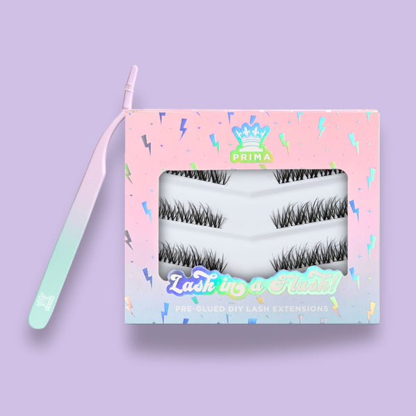 prima lash Lash in a Flash Pre-Glued DIY Lash Extensions