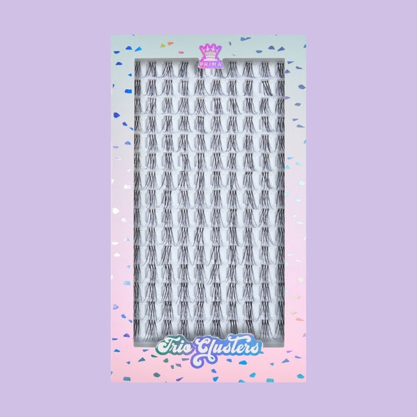 prima lash Mega Pack Cluster Lash Extensions XX Long