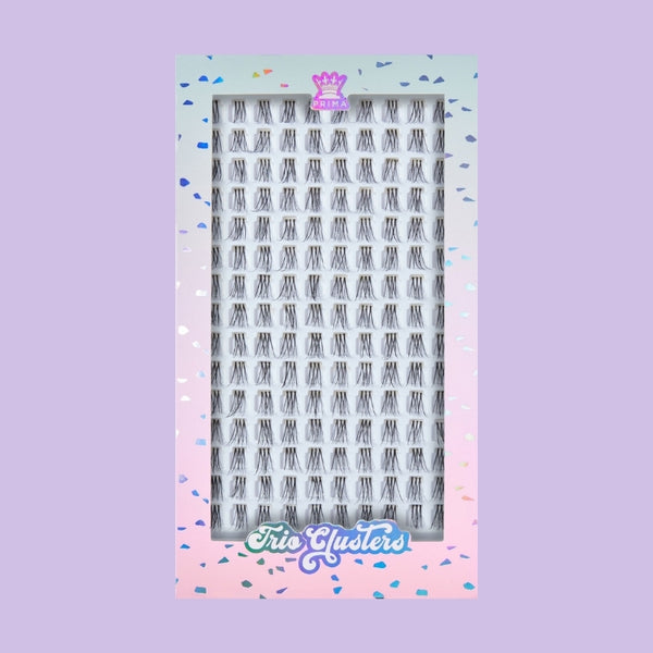 prima lash Mega Pack Natural Cluster lash extensions Long