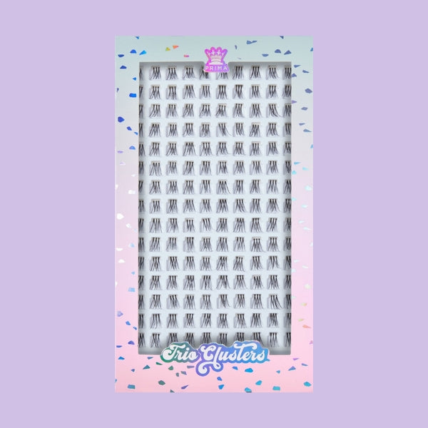 prima lash Mega Pack Natural Cluster lash extensions Medium