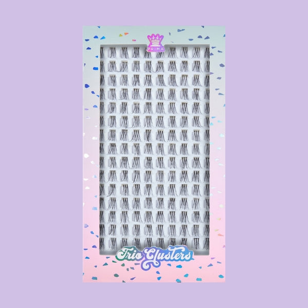 prima lash Mega Pack Natural Cluster lash extensions Mixed length