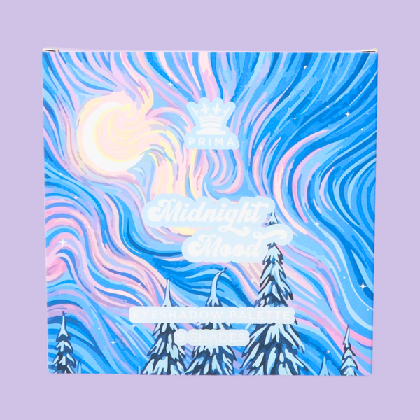 Prima Lash Midnight Mood Eyeshadow Palette - 9 Shades