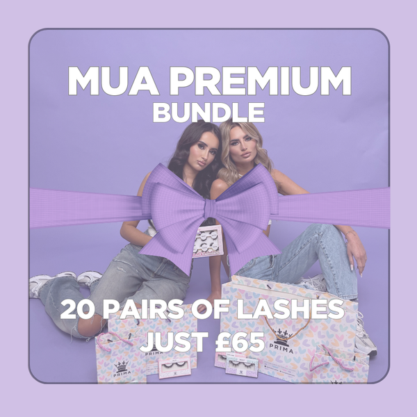 prima lash MUA Premium Bundle 20 Pairs (Up to £163 Value)