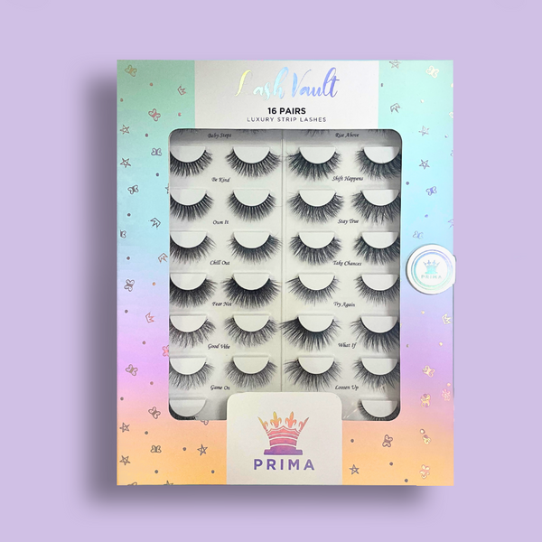 Prima Lash New Prima Lash Vegan Babes Lash Vault 2.0 (£112 Value)