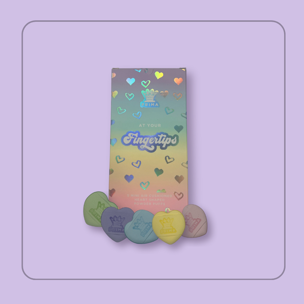 Prima Lash At Your Fingertips - 5 Mini Powder Puffs