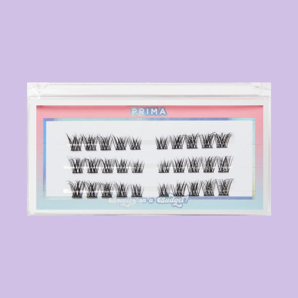 prima lash Boujee Cluster Lash Tray #Cloud Nine