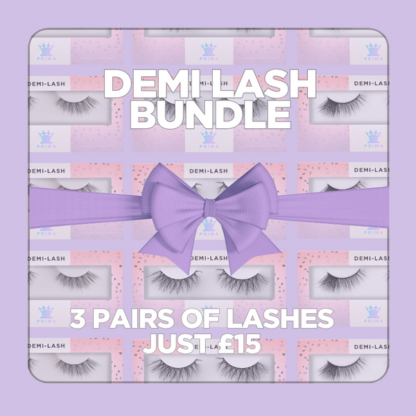 prima lash Demi 1/2 (Half) Lash Mystery Bundle