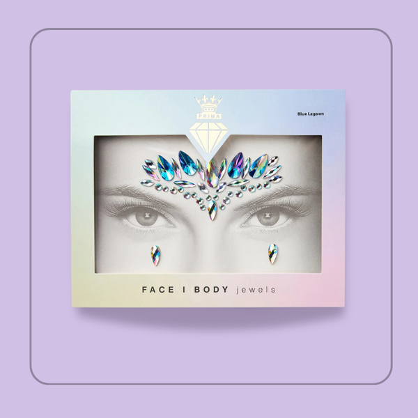 prima lash Face/Body Jewels - Blue Lagoon