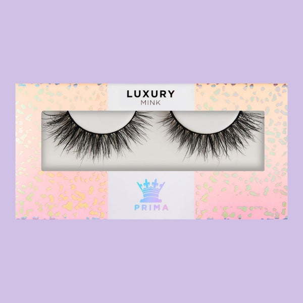 prima lash Luxury Mink Strip Lashes #Blushed