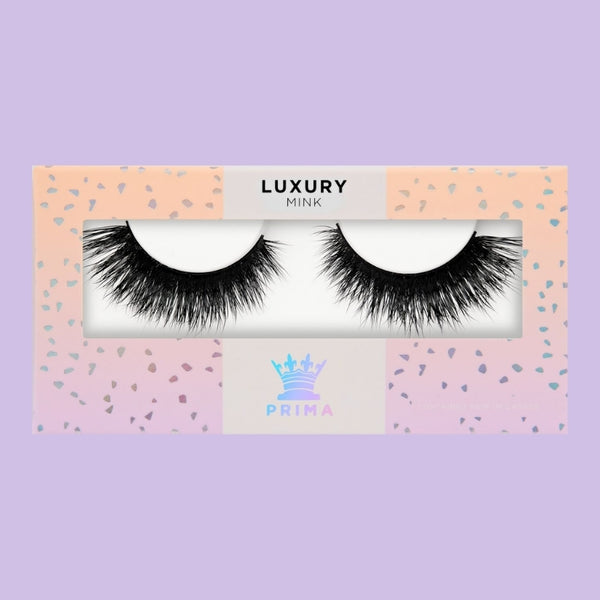 prima lash Luxury Mink strip Lashes #Hunty (3D)