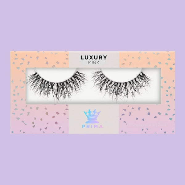 prima lash Luxury Mink strip Lashes #Iced (3D)