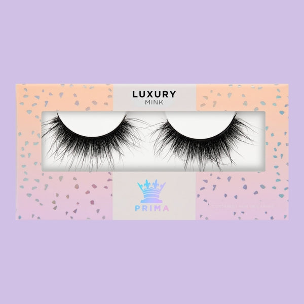 prima lash Luxury Mink strip Lashes #Lucky (3D)