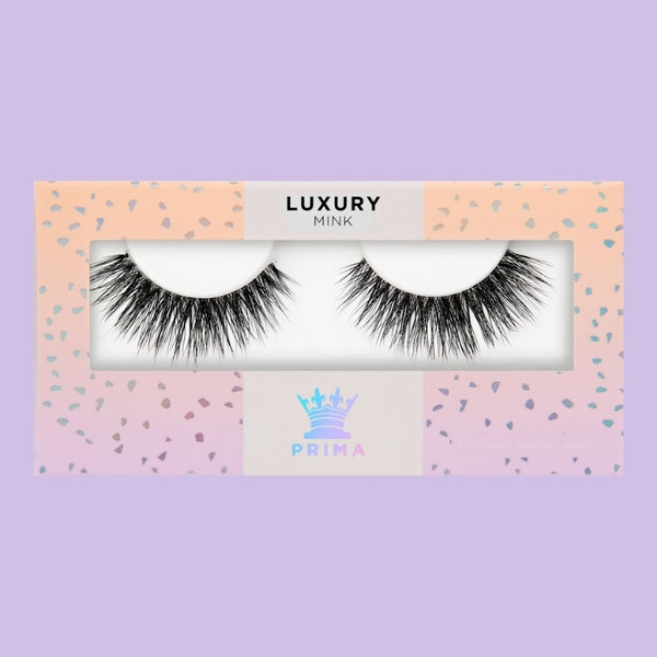 prima lash Luxury Mink strip Lashes #Rainbow