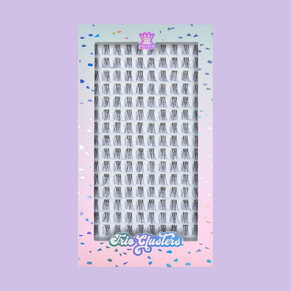 prima lash Mega Pack Cluster Lash Extensions Short