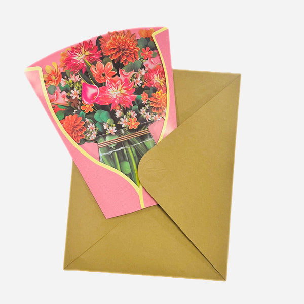 Prima Lash Mothers Day Card (POP-UP 3D FLOWERS)