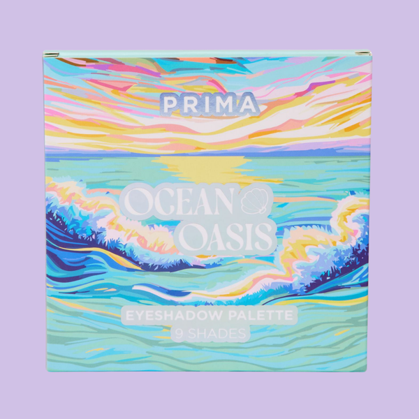 Prima Lash Ocean Oasis Eyeshadow Palette (9 Shades)